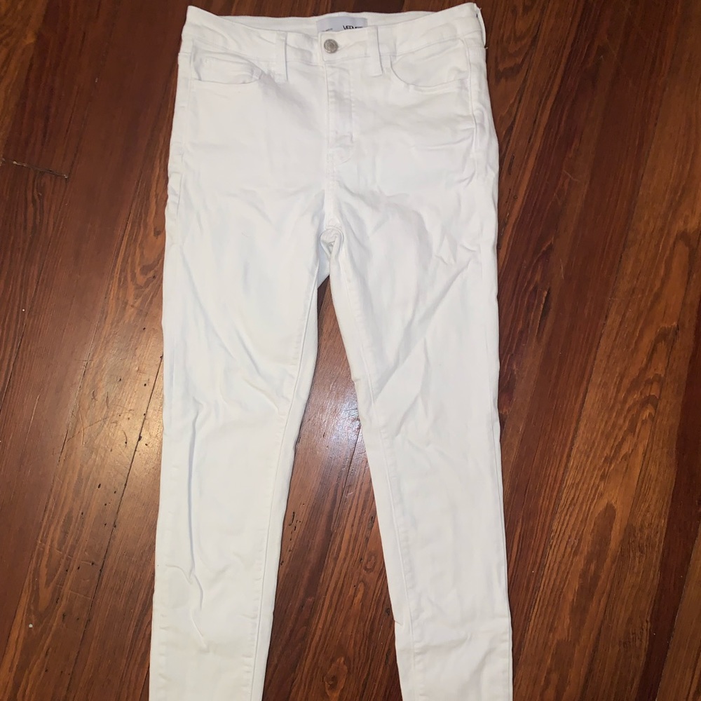 26 vervet white jeans - not see through